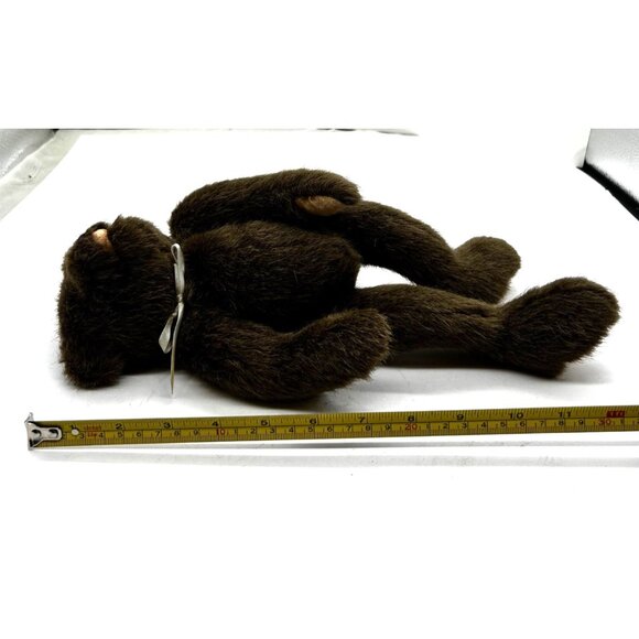 Jointed Creative Marketing Concepts Vintage Brown Plush Stuffed Teddy Bear - Picture 9 of 9